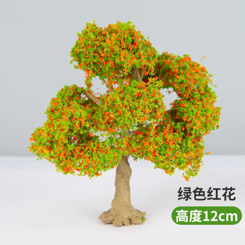 10cm 15cm Miniatur Draht Baum Modell grünen Baum Landschaft Dekoration Berg Sand Tisch DIY Material Material Eisenbahn Layout