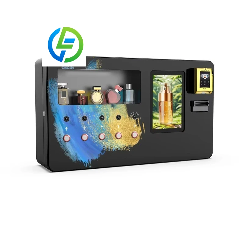 Customizable Perfume Vending Machine Advertising Screen SDK Touchscreen Low-Power 24-Hour Remote Monitoring Cloud Management