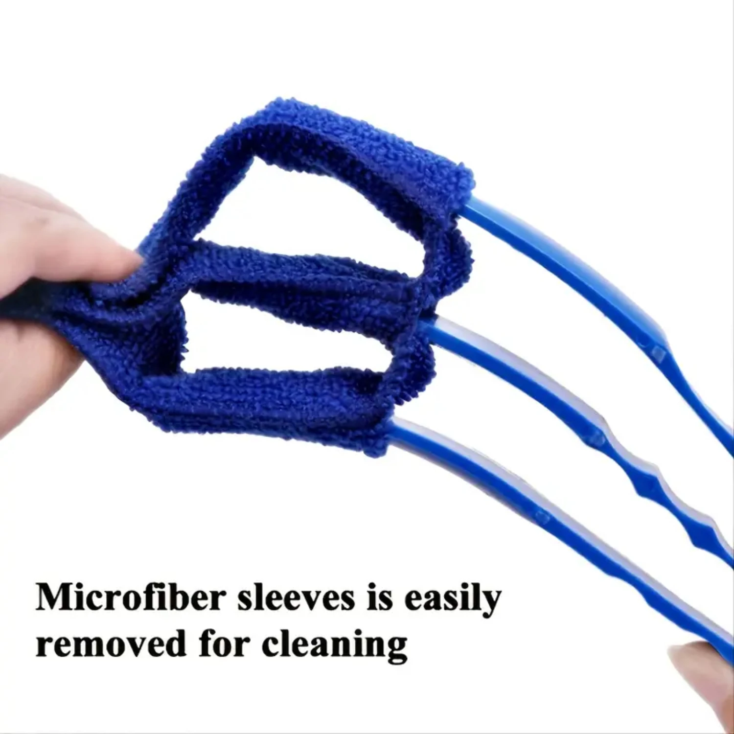 Narzędzie do czyszczenia klimatyzatorów domowych — wydajna szczotka szczelinowa do żaluzji, 1 szt., długość 8,27 cala