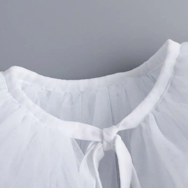 50LE Dasi Retro Kerah Ruffled Ruffled untuk Kostum Usia Victoria dan Cosplay Halloween Accessory Versatile Collar