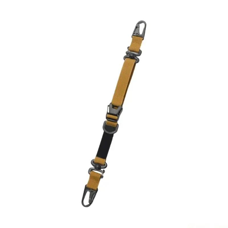 31BE Multifuntional Outdoor Strap System with Compatibilitys and Rotating Nonslip Buckles Mechanism Plastic Texture for Outdoor