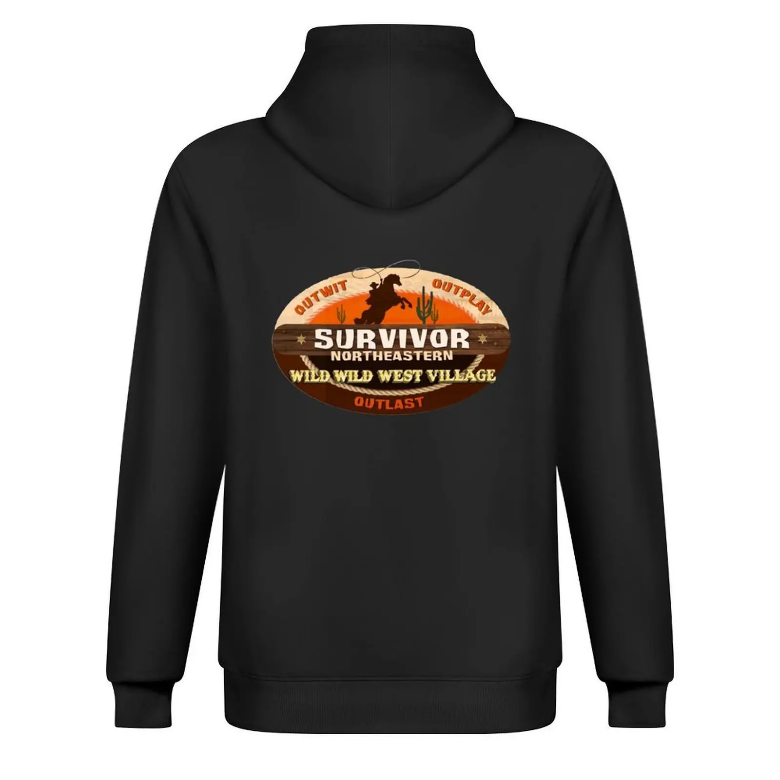 الموسم 13: Wild West Village هوديي جرافيك تي شيرت رجالي ملابس رجالية ملابس رجالية ملابس رجالية بقلنسوة