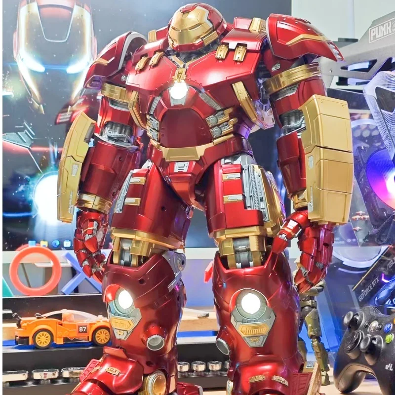 New Fondjoy Marvel Legends Iron Man Anime Action Figure Mark Hulkooster Hulkbuster Armor 1/7 Assembly Children Toy Birthday Gift