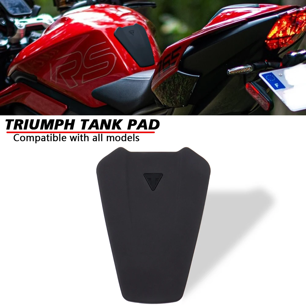 For Triumph Tank Pad SPEED TRIPLE 1200 RS RR STREET TRIPLE 765 660 SPEED 400 SPEED TWIN 1200 900 SCRAMBLER 400 X DAYTONA 660