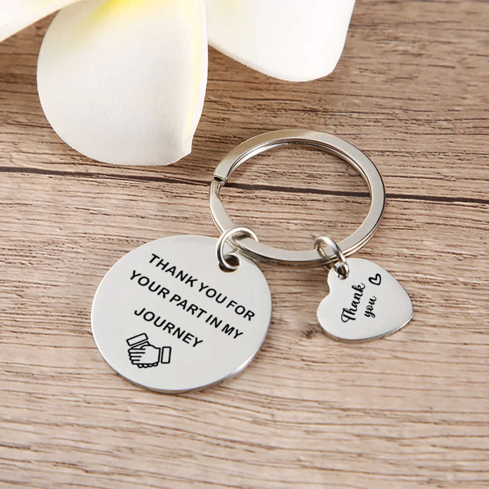 

Customized Teacher Key Chain Gift - Mentor Teacher Coach Bridesmaid Gifts - Thank You Gift - Teacher Appreciation Key Chain Gift