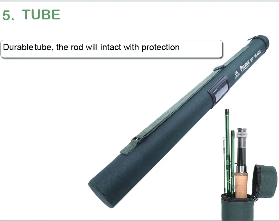 Canne à Pêche à La Mouche Maxcatch Unic – Fibre De Verre Action Rapide 3/4/5wt
