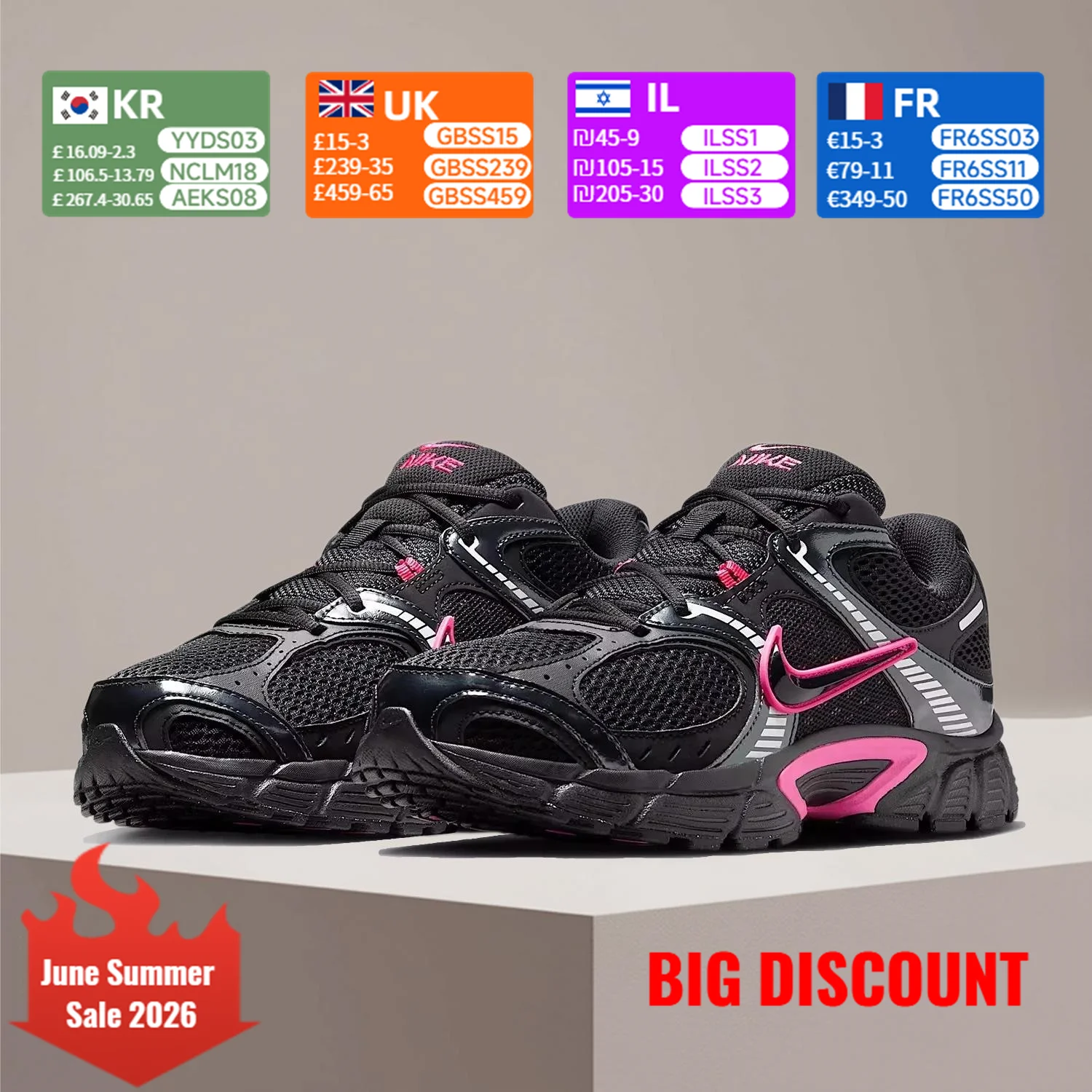 

Nike V5 RNR Men's Retro Slip-Resistant, Durable, Lightweight Cushioned Classic Running Shoes HJ5228-007