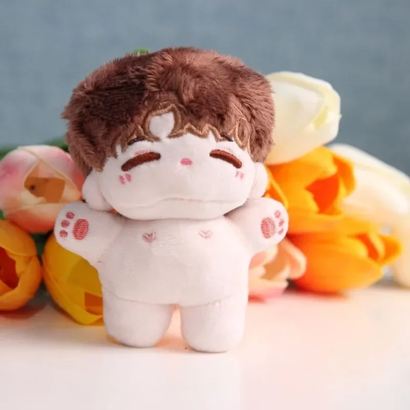 10cm Kawaii Plush Doll Cute Cotton Cartoon Idol Star Cotton Xiao Plush  figure Desk Decoration Toy Gift