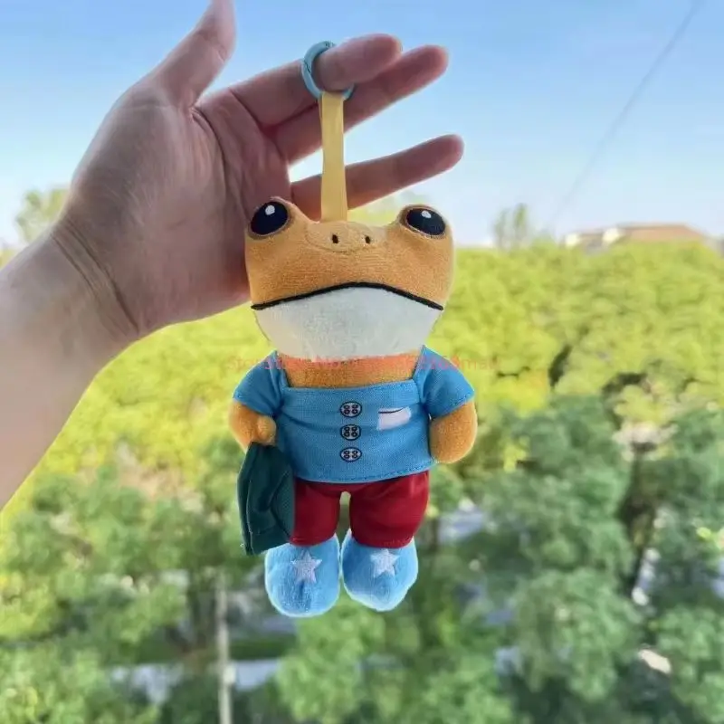 Auf Lager Sapo Concho Bad Bunny Plüsch – Niedlicher Concho Cartoon Plüschtier Schlüsselanhänger Tasche Dekor Stoffpuppe Anhänger Spielzeug Weihnachtsgeschenk