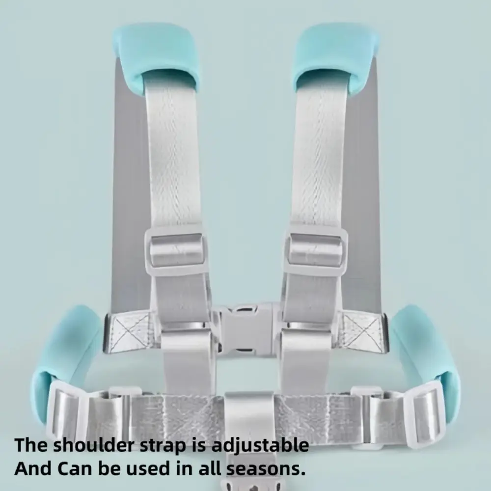 Tali Kekang Bayi dari Kawat Baja, Bernapas, Lembut, Harness Anak 2 in 1, Dapat Disesuaikan, Nyaman