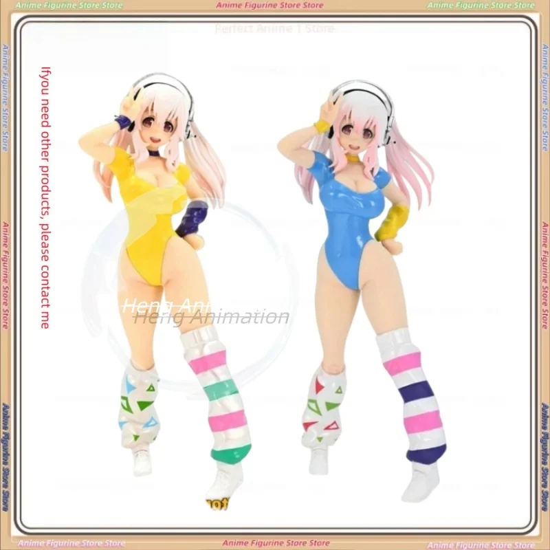 

Original Genuine FuRyu 18cm Super Sonico Cartoon Action Figure PVC Toys Figures For Birthday Gifts Drop Shipping