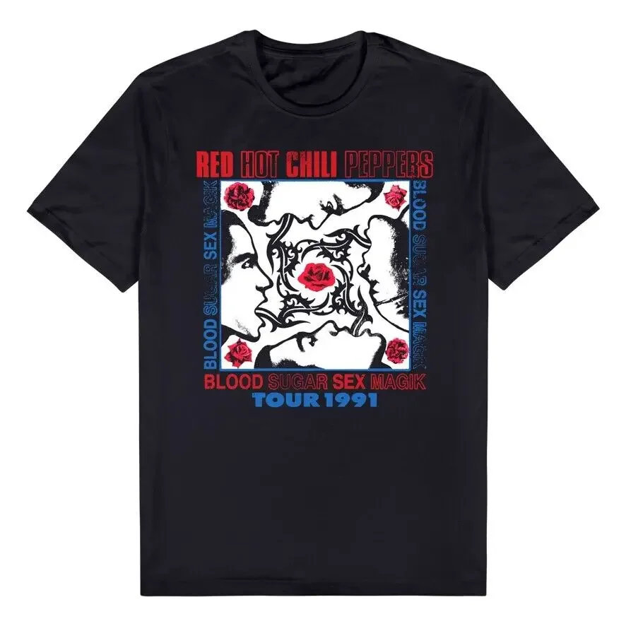 Red Hot Chilli Peppers Azúcar en sangre 1991 Tour Camiseta Navidad Cumpleaños