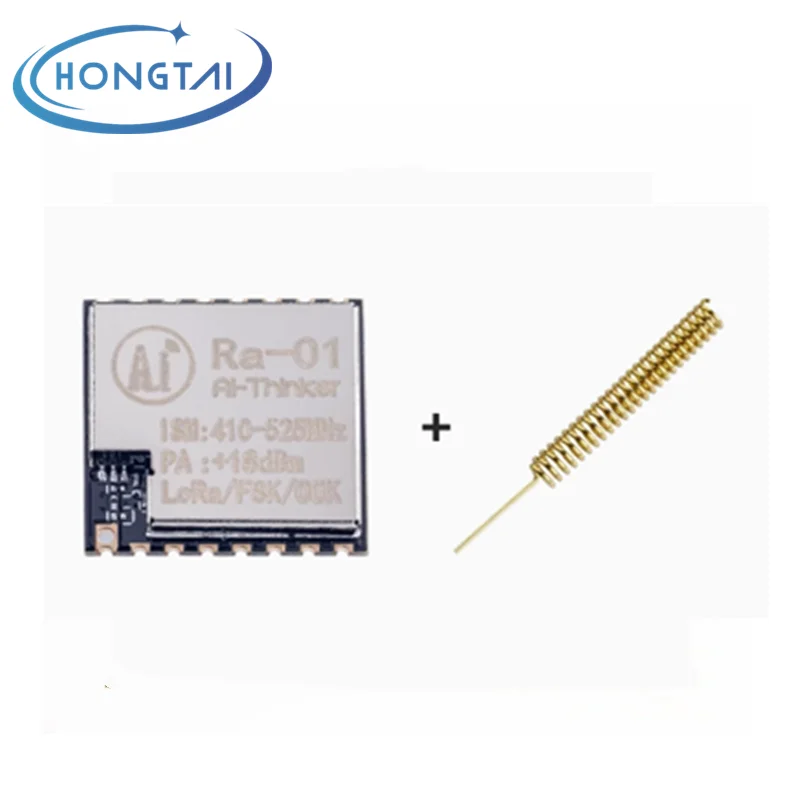 SX1278 Ra-01 LoRa Wireless RF data transmission module SPI interface 433MHz antenna Ai-Thinker Ra-01