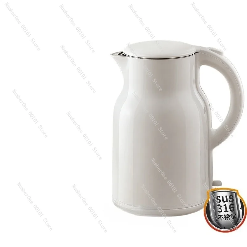 Large Capacity 2.5L Electric Kettle Household Water Boiler 316L Stainless Steel Automatic Shut Off Fast Heating Hot Water Pot