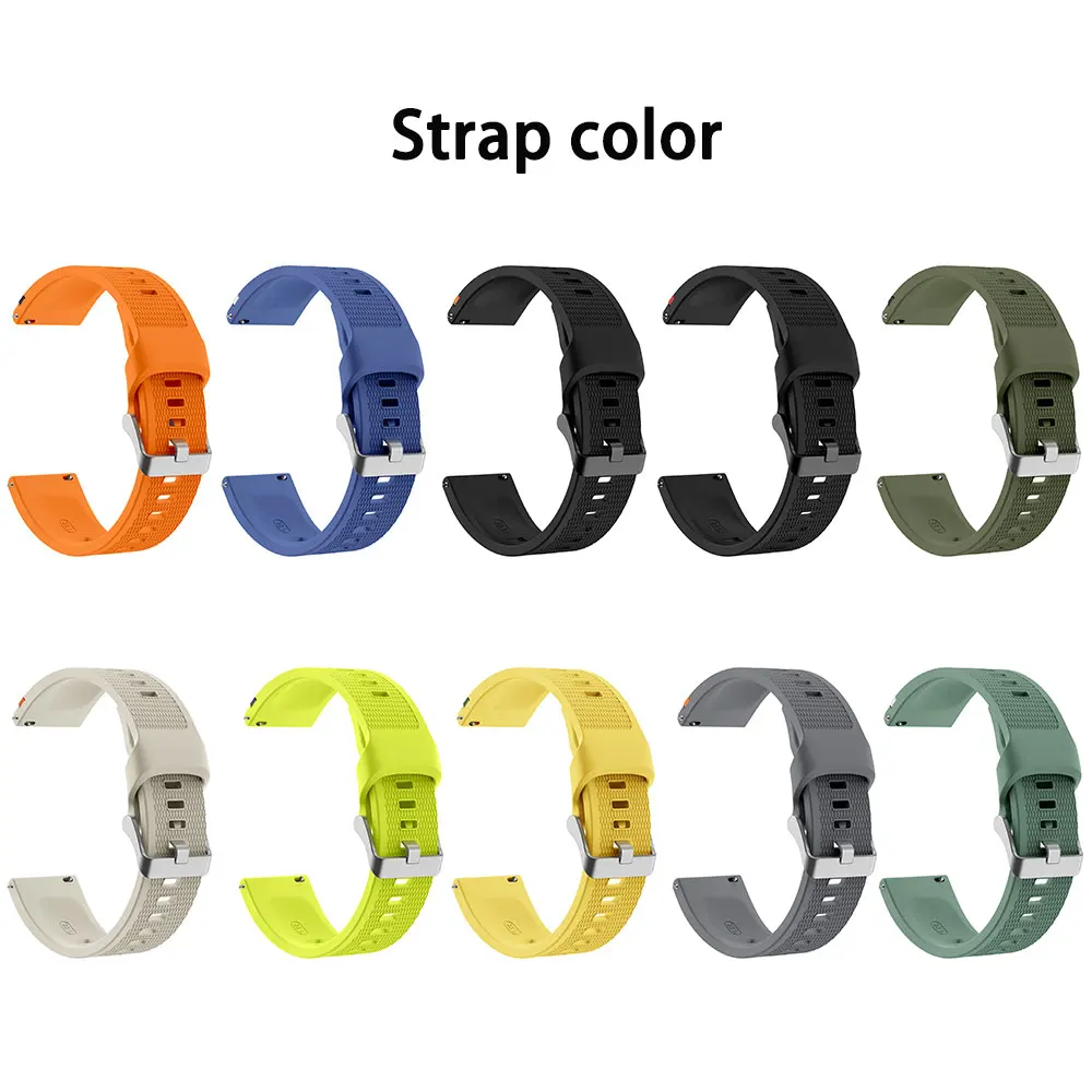 Silicone Watch Band for Huawei Watch GT7 GT6 GT5 Pro Sweat Resistant Breathable Replacement Wriststrap for Huawei Watch GT7 Pro