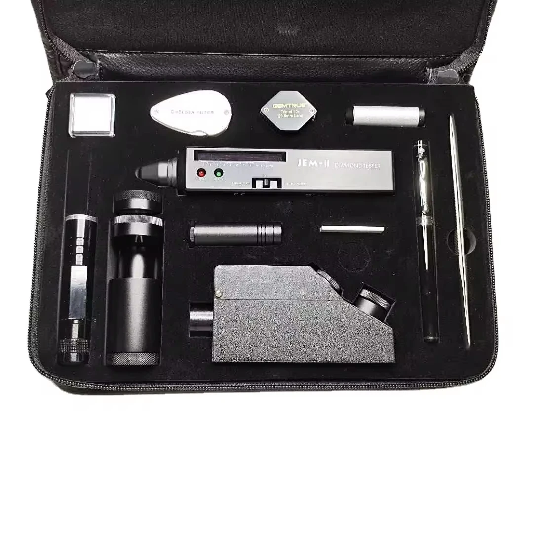 Professional Jewelers Kit Jewelry Making Supplies Kit with Jewelry Identify Tools