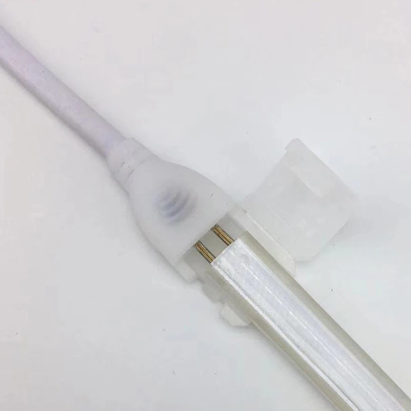 جودة عالية 220 فولت ضوء مقاوم للماء مع المكونات COB LED قطاع التوصيل الملحقات عالية الجهد ضوء بار موصل