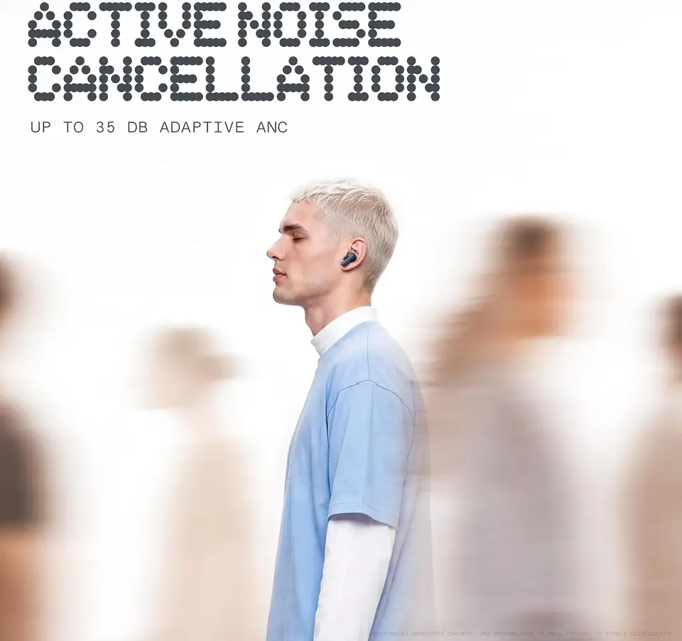 إصدار عالمي CMF من nothing Buds Neo تصميم ثنائي اللون IP54 محرك 12.4 مم مطلي بالتيتانيوم صوت مكاني ثابت - 5