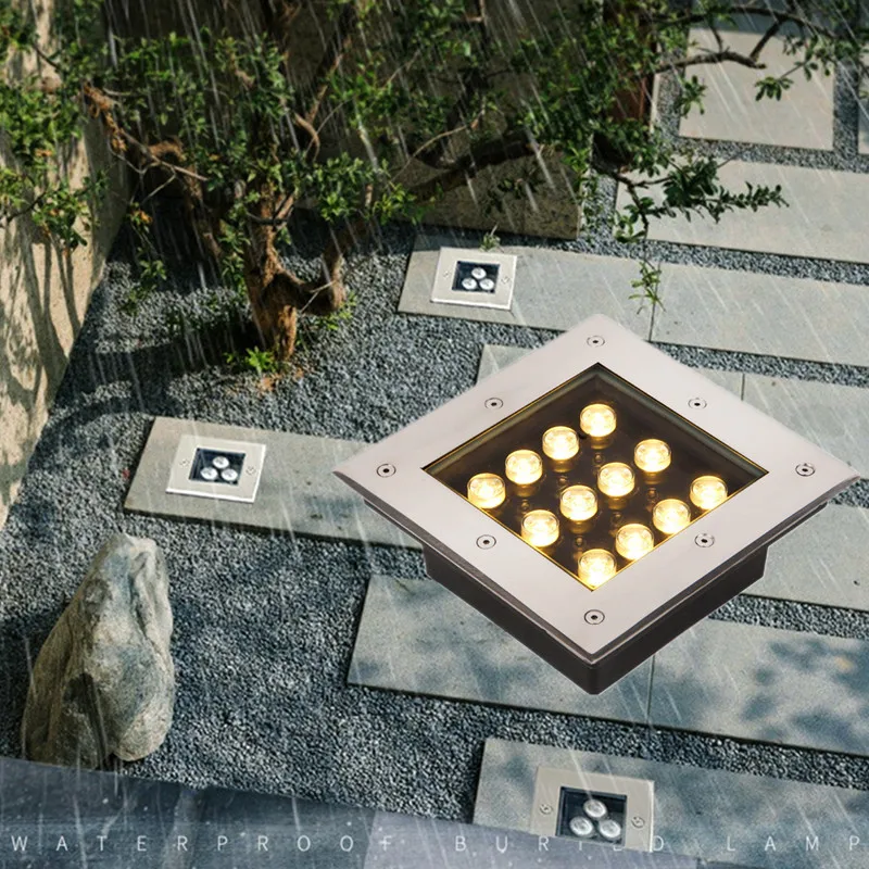 

18w Stair Outdoor Led Spot 220v Waterproof Exterior Terrace Floor Light Underground Lights Landscape Lighting Wpc Decking Floor