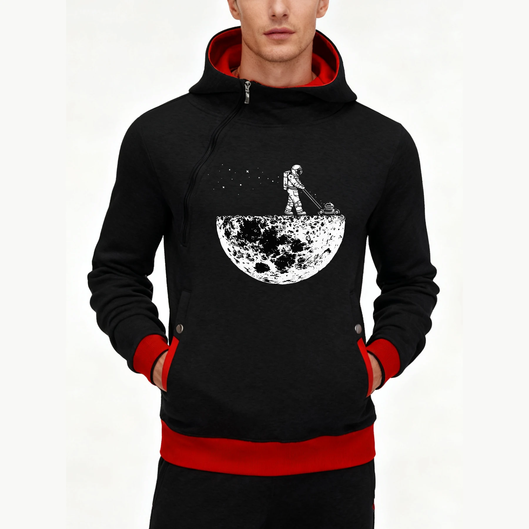 Astronaut Mowing Th…