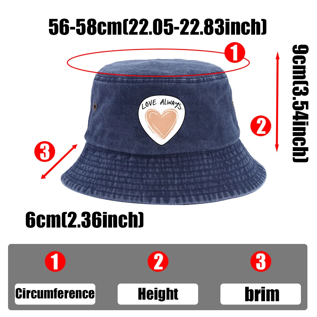 Vintage Distressed Washed Fisherman Hat with Cool Prints, Lightweight and Featuring Ventilation Holes, Available in Multiple Col