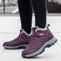 New 2025 Women Winter Waterproof Boots Designer Australian Platform Boots for Leather Warm Ankle Fur Booties Luxury Boots - Image 2