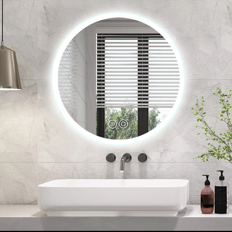 

Smart led anti-fogbathroomwall-mounted smart lamp integrated luminous mirror decorative