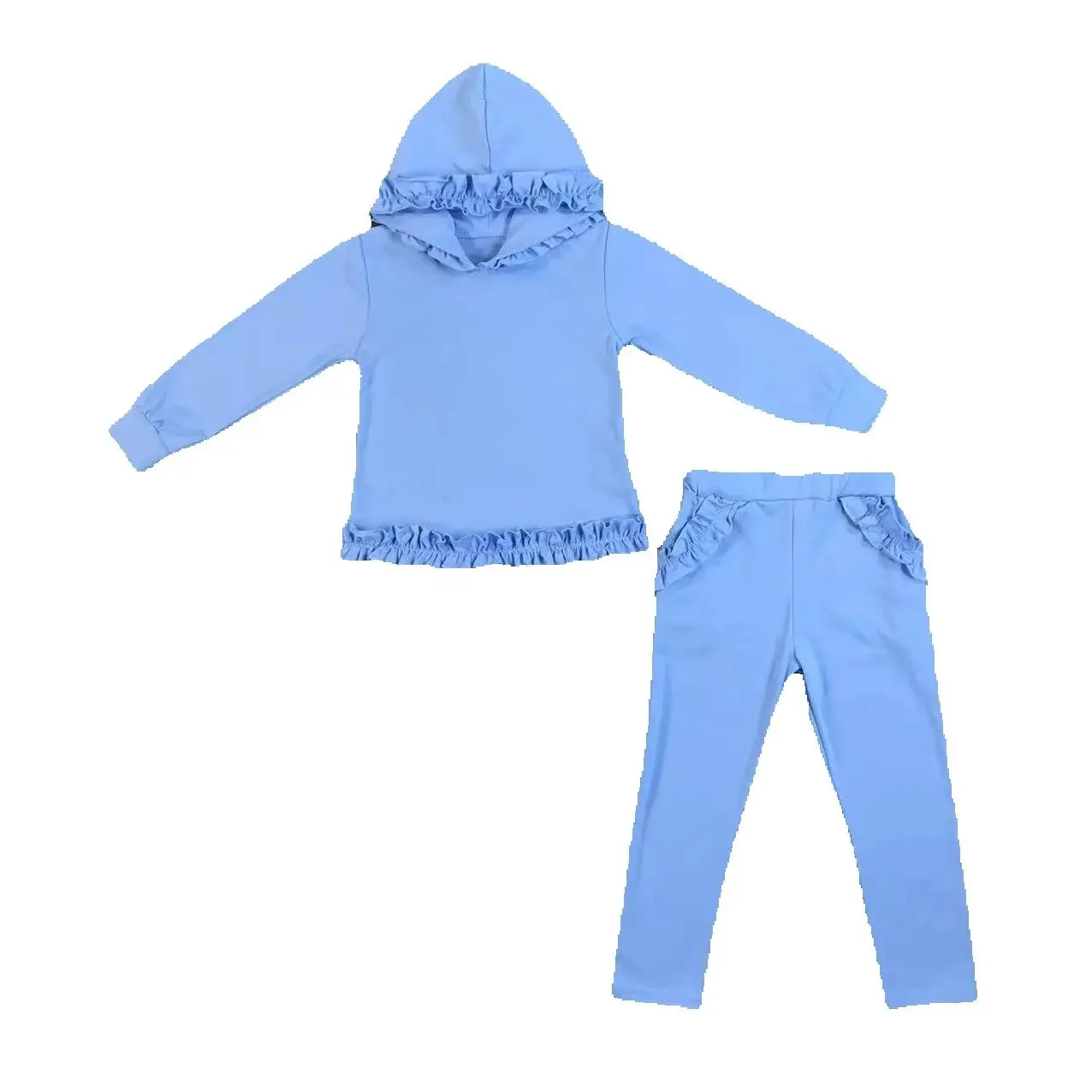 Reines Schwarz Lange Herbst Jungen Baby Kleidung Sets Outdoor Top Hoody + Hosen Kinder Sets 0-16 Jahre Schulkleidung