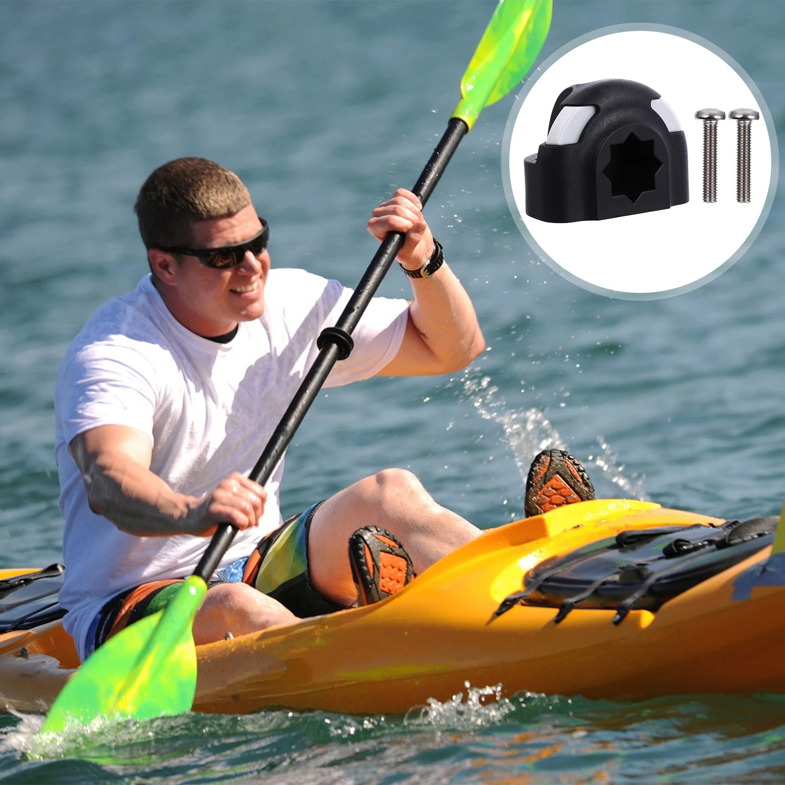 

1 set Semi-circle Base Accessories Mini Kayak Mount Durable Half-Circle Boat Supplies Multi-functional for Fishing