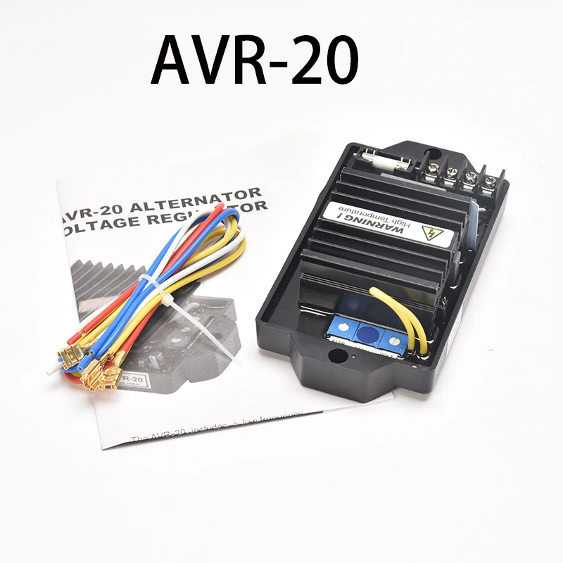 AVR-20 AVR20 AVR generator automatic voltage regulator brushless excitation stabilizer control module diesel generator set parts