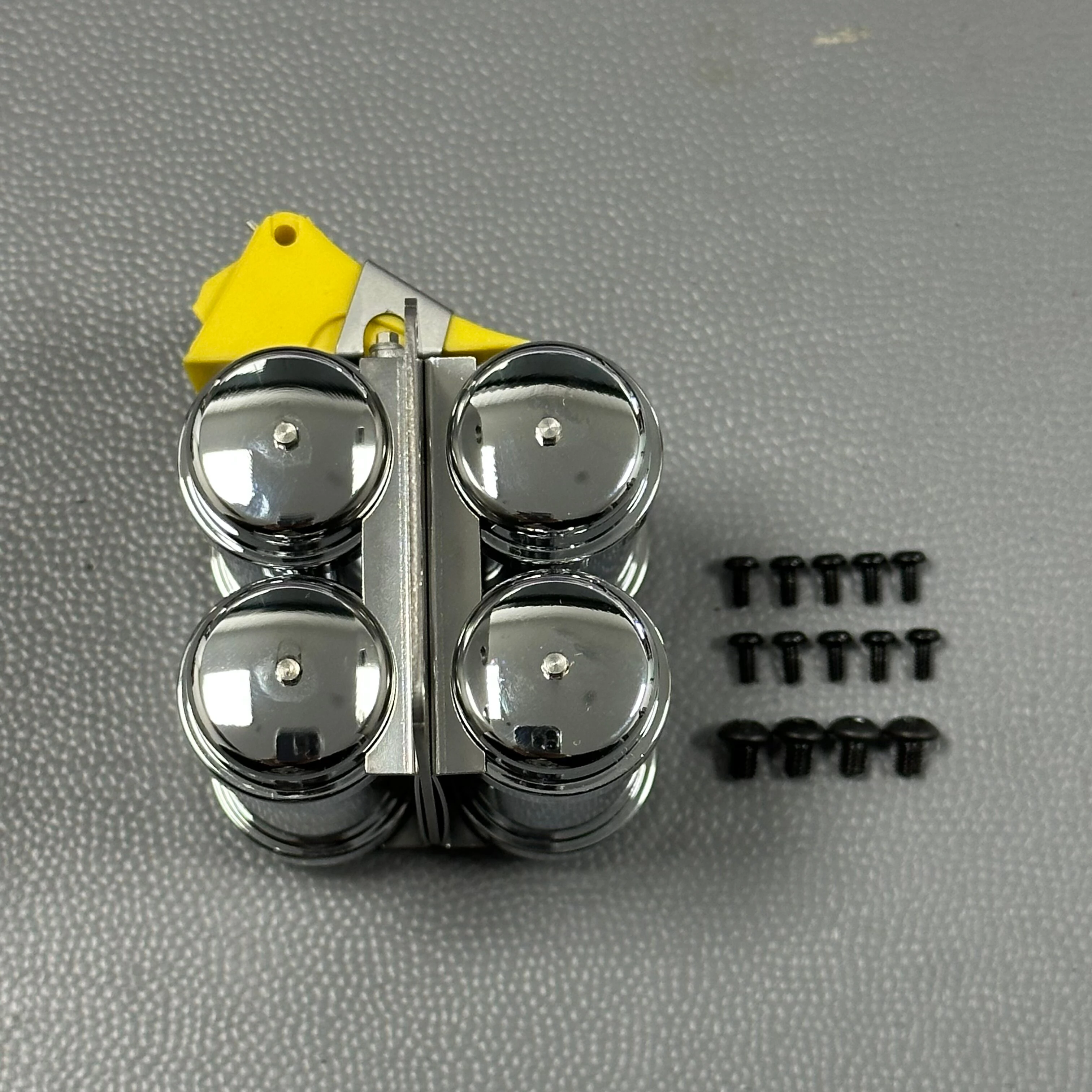 1 Stück Metall-Gastank für 1/14 Tamiya RC Truck Auto für BENZ ACRTOS AROCS 3363 1851 DIY-Teile Spielzeug – Detail 9