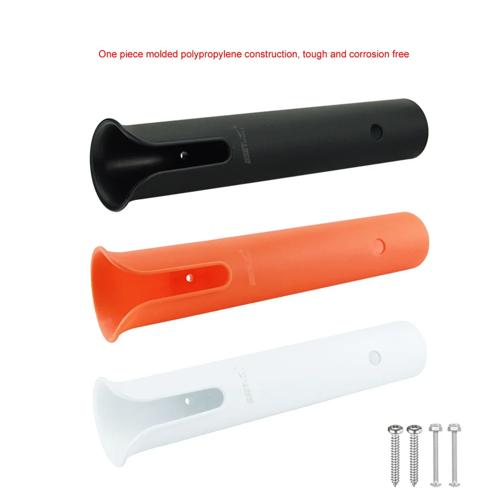 Marine ABS Plastic Fishing Rod Pole Holder Portable Lightweight Fishing Rod Spinning Durable Tube Mount Bracket Socket Rack image 4