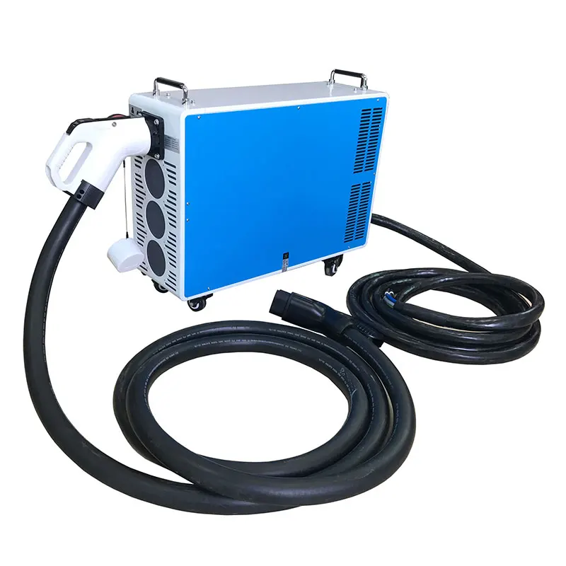 広東省新エネルギー Ccs2 ポータブル電気自動車 DC 60kw Ev ステーション充電パイルダブル