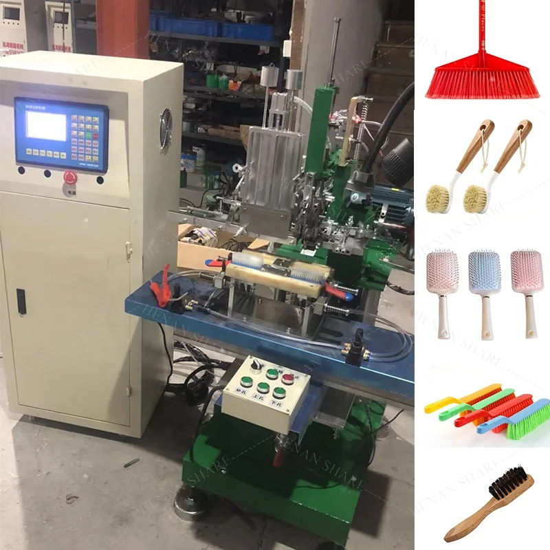 Automation Brush Making Machines Broom and Brush Tufting Machine Floor Cleaning Brush Broom Mop Making Machine