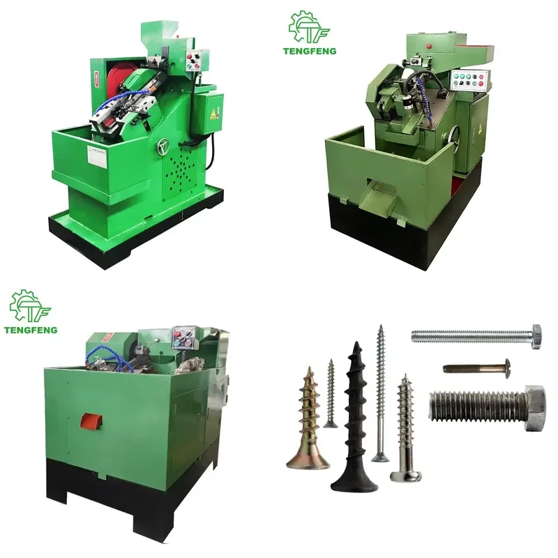 Automatic high speed roller drywall thread rolling mill