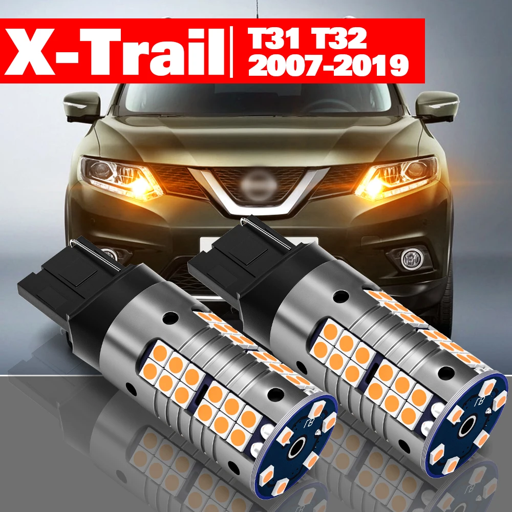 

For Nissan X-Trail X Trail XTrail T31 T32 2007-2019 Accessories 2pcs LED Turn Signal Light 2012 2013 2014 2015 2016 2017 2018