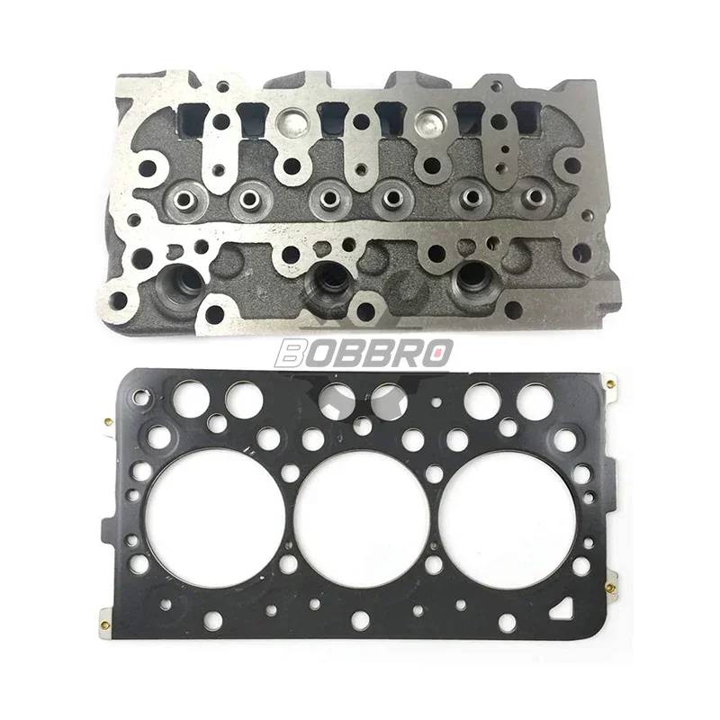 For Kubota D782 D782E Cylinder Head 1G008-03046 03040 1G969-03040 03042 Gasket 16871-03313 Tractor G2160 JTX-14 Excavator RX153S