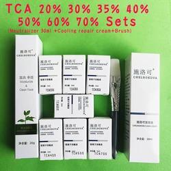 Skin Rejuvenation TCA 20 35 50 70 Peel for Sun Damage Fine Lines Wrinkles Dull Skin Uneven Skin Tone Enlarged Pores Melasma