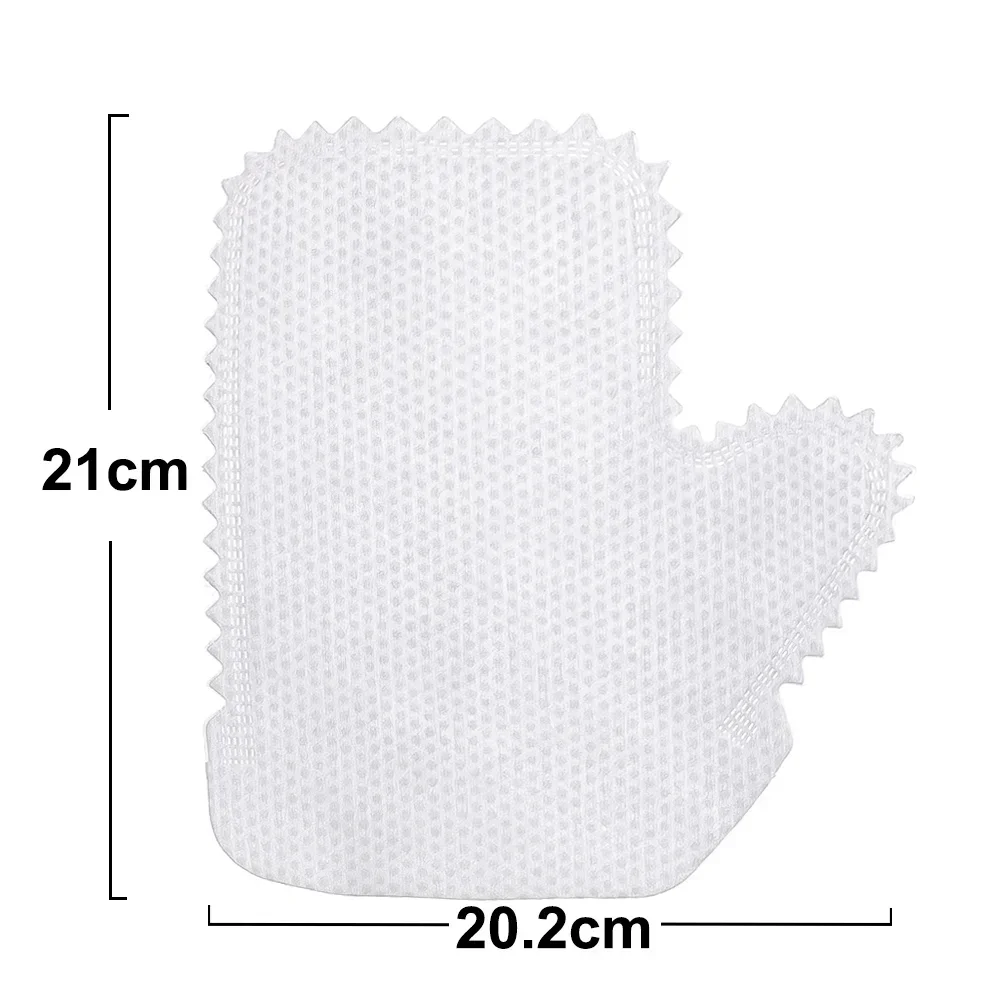 10 pcs Home Kitchen Cleaning Gloves Dust Fish Scale Cleaner Duster Glove Rags Reusable Household Non-woven Rag Clean Tools