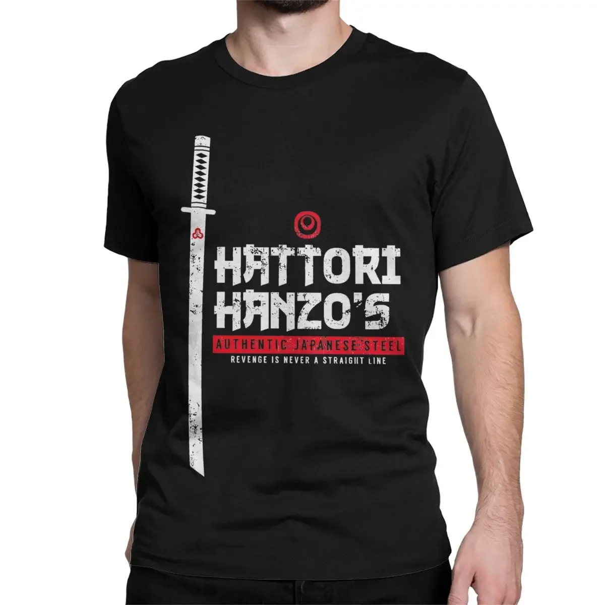 Custom Top Men T-Shirts Hattori Hanzo Kill Bill Novelty Cotton Tee Shirt Short Sleeve T Shirts O Neck Clothes Graphic