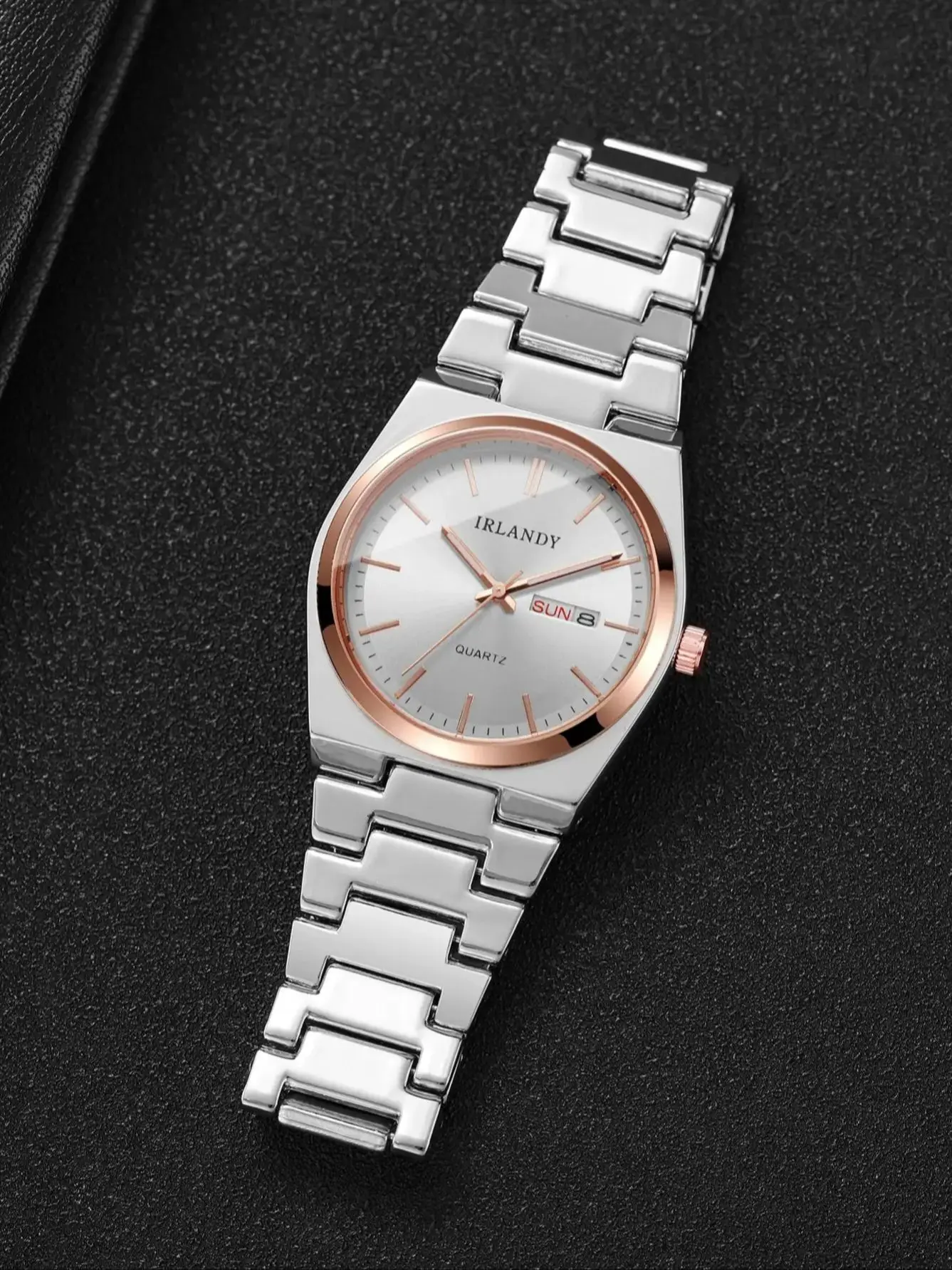 Montres d'affaires de luxe pour hommes, montres-bracelets à Quartz avec calendrier, horloge Reloj Hombre (sans boîte)