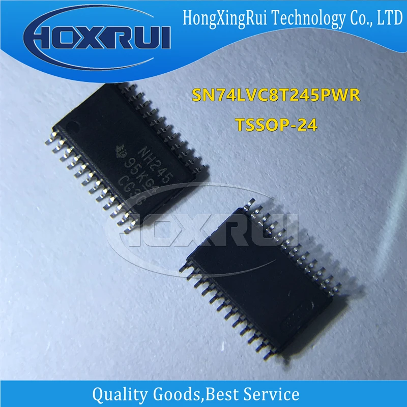 SN74LVC8T245PWR TSSOP-24 NH245 Pengendali Logika Transceiver Non-pembalik DBQR SSOP-24 LVC8T245 DBR DGVR TVSOP24 NSR RHLR VQFN24
