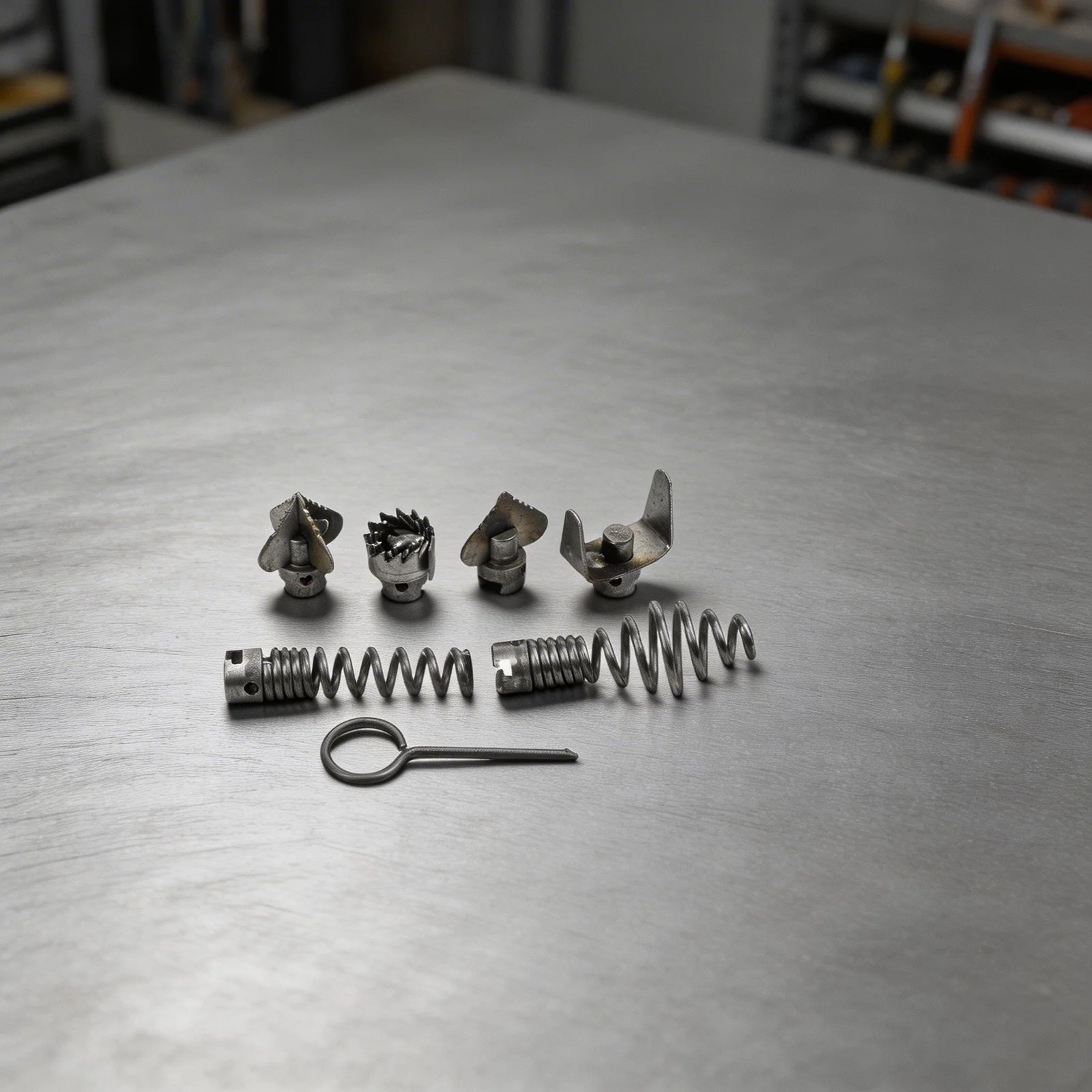 

Набор для прочистки труб и канализации 7-в-1: универсальные инструменты с 7 сменными насадками (прямая насадка, насадка для удаления жира)