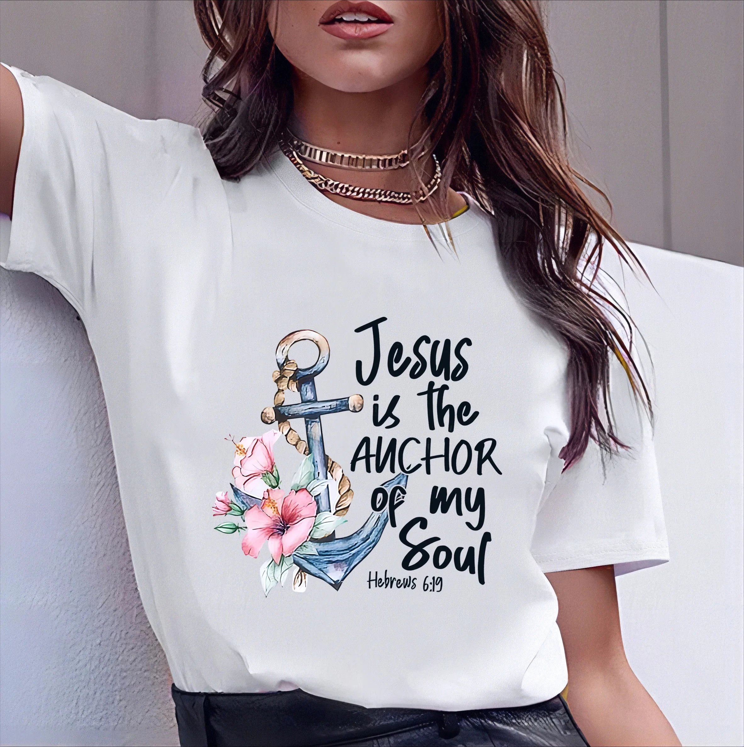 Jesus Took Naps Be Like Jesus womens Christian T-shirt Fashion Casual Summer Top 2026 New Harajuku Womans Summer Clothing