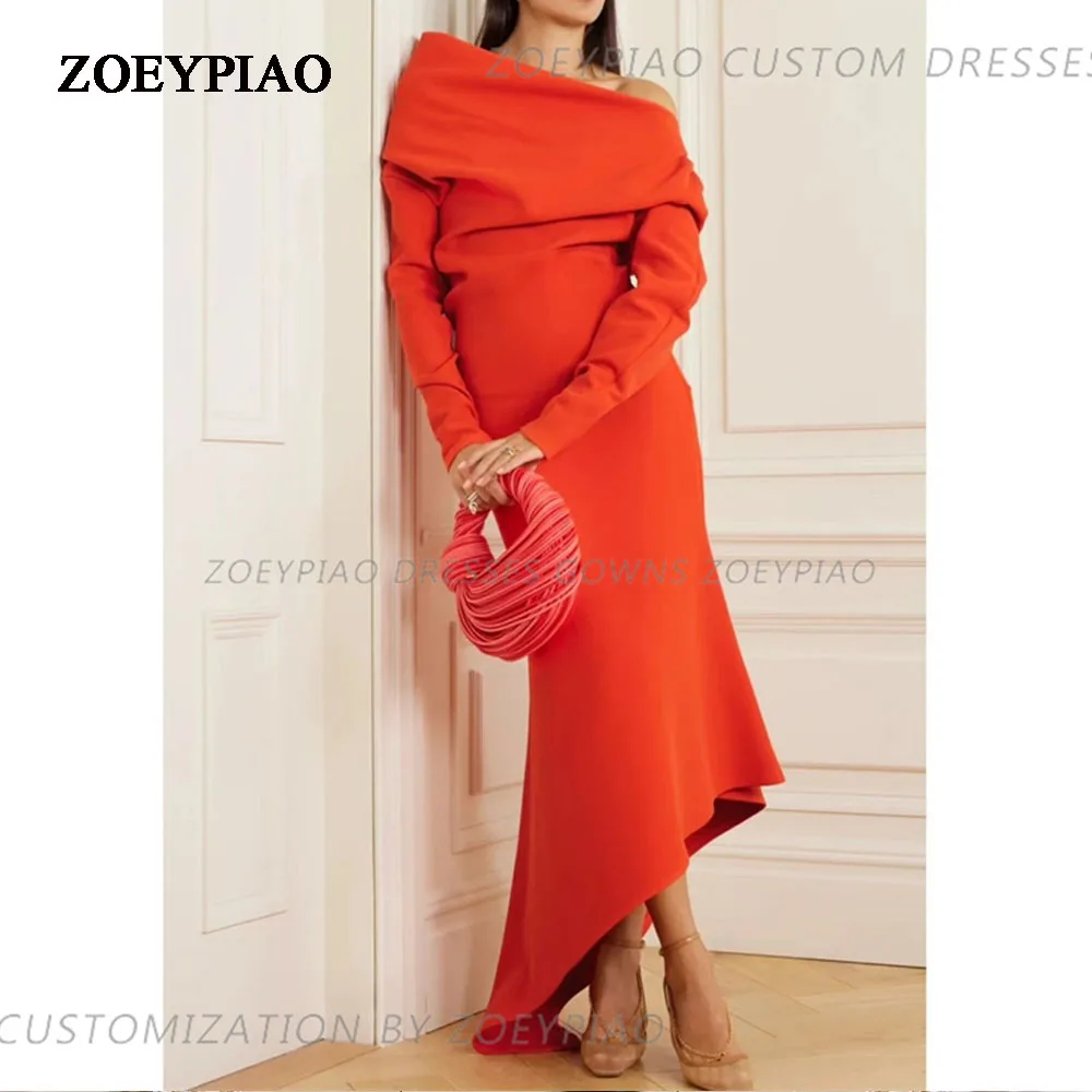 

Orange Dress Formal Dresses for Women Party Wedding Evening Gown Luxury Woman Elegant Gowns Prom Long Cocktail Occasion 2024