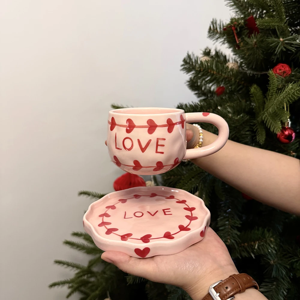Valentine's Day Love Ceramic C - Coffee Tea Love ulasan dan harga