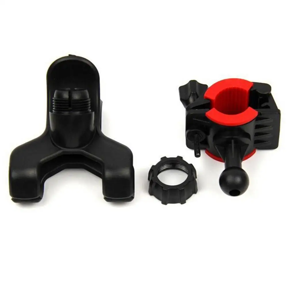 

Universal Bike Mount Handlebar 20-32mm Clamp Hard Plastic Silicone Net Secure Degree Rotation Outdoor Support Cell