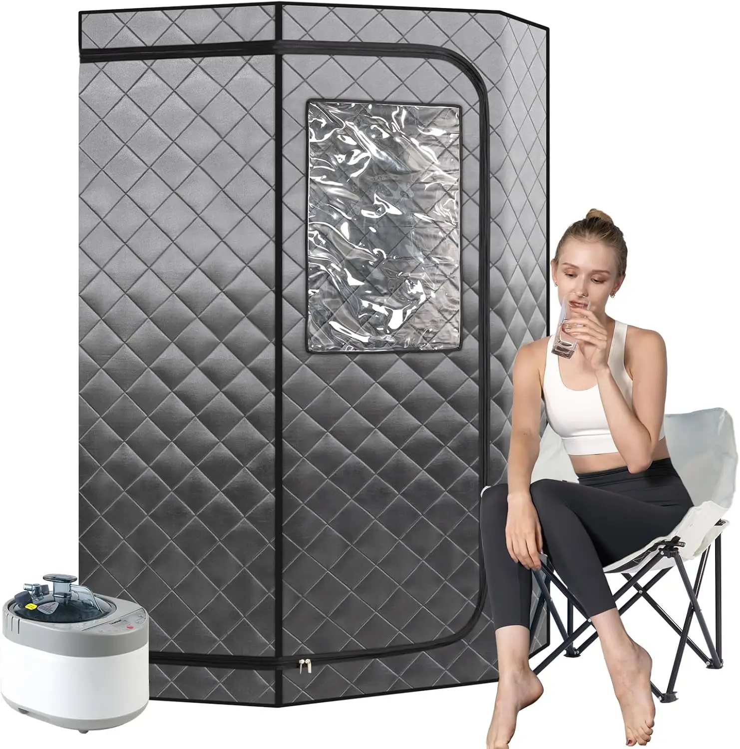 Portable Sauna for Home, Steam  Relaxing, Personal Full Body Home Sauna Spa