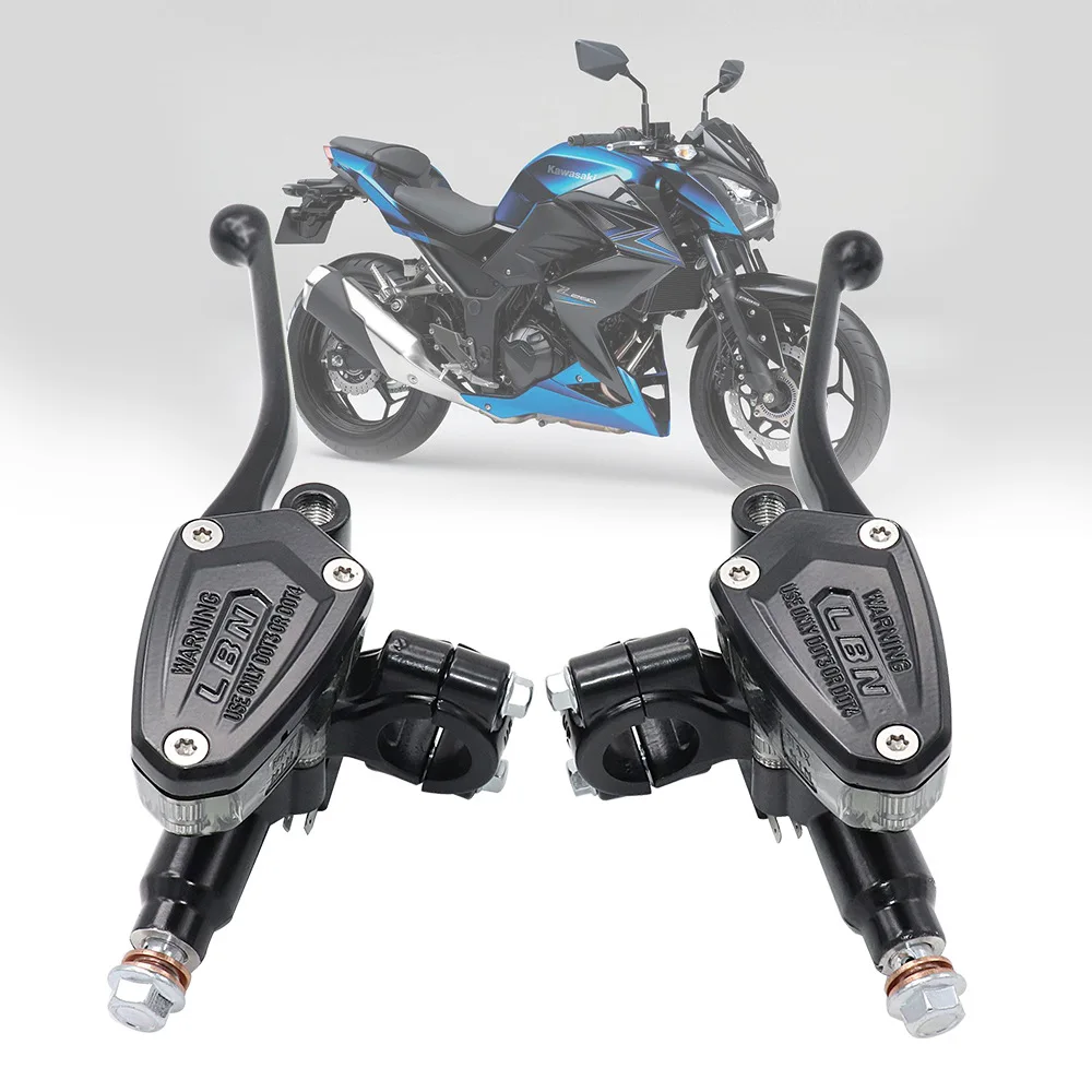 مضخة فرامل الدراجة النارية مضخة فرامل هيدروليكية رافعة دراجة نارية اليسار واليمين العلوي الأمامي والخلفي مضخات الفرامل مضخة القابض الهيدروليكية #3