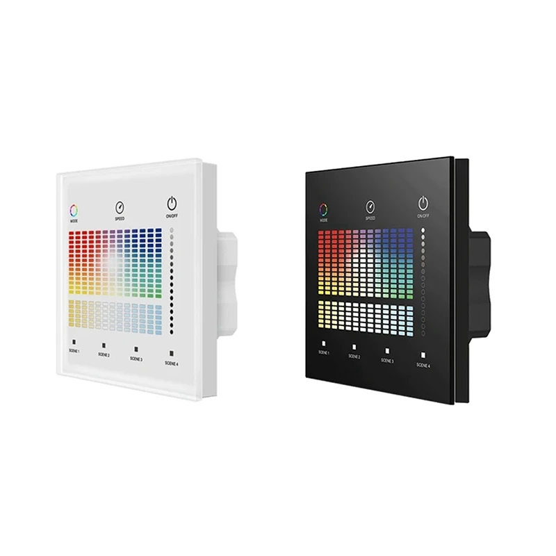 DALI Wall Mounted Smart Panel Remote RCB&CCT Dimmer Panel LED Smart Dimming Control For Smart Home